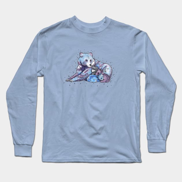 Great Ursa Mother Long Sleeve T-Shirt by Meginks